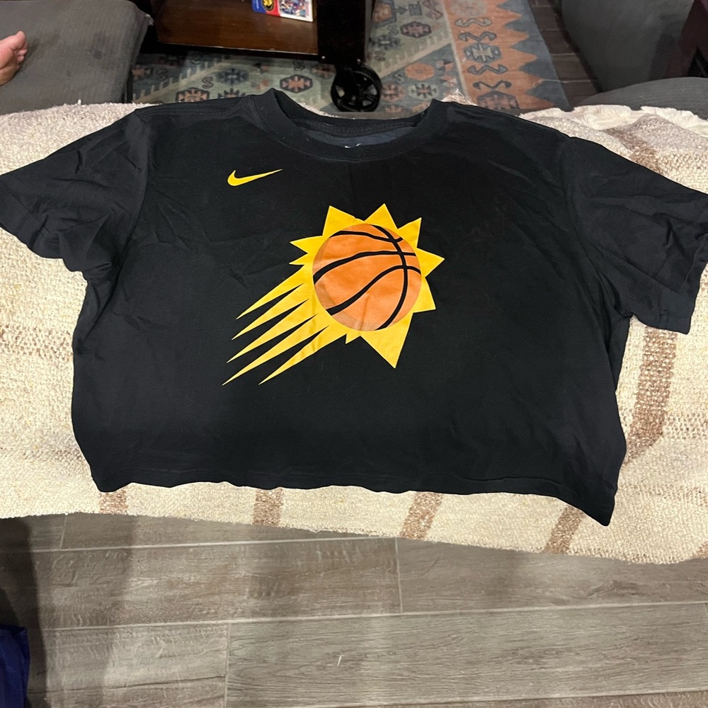 Nike Black Phx Suns Crop Top